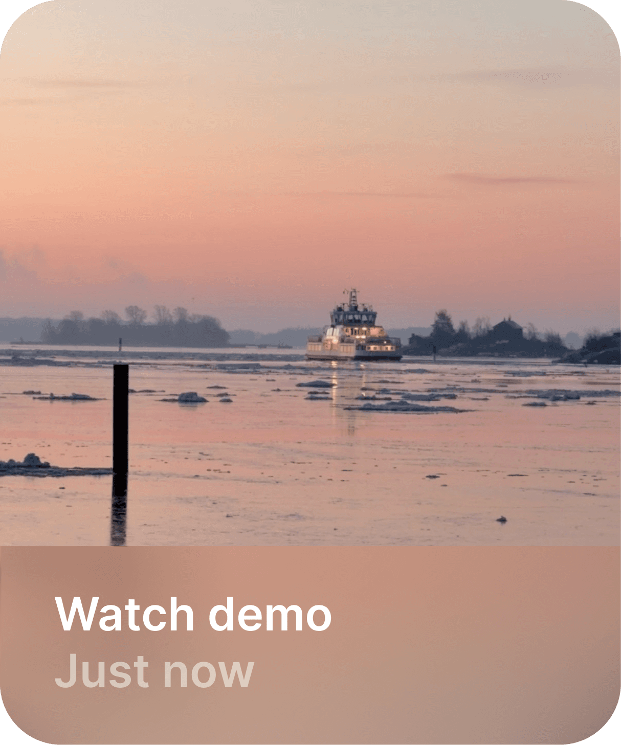 Watch demo - Towards the Light