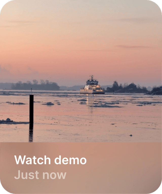 Watch demo - Towards the Light