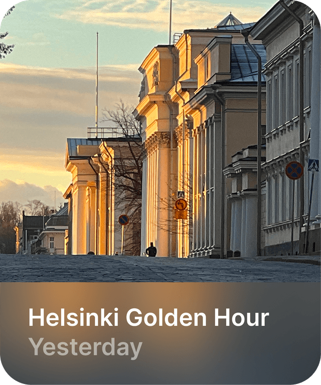Watch demo - Helsinki Golden Hour