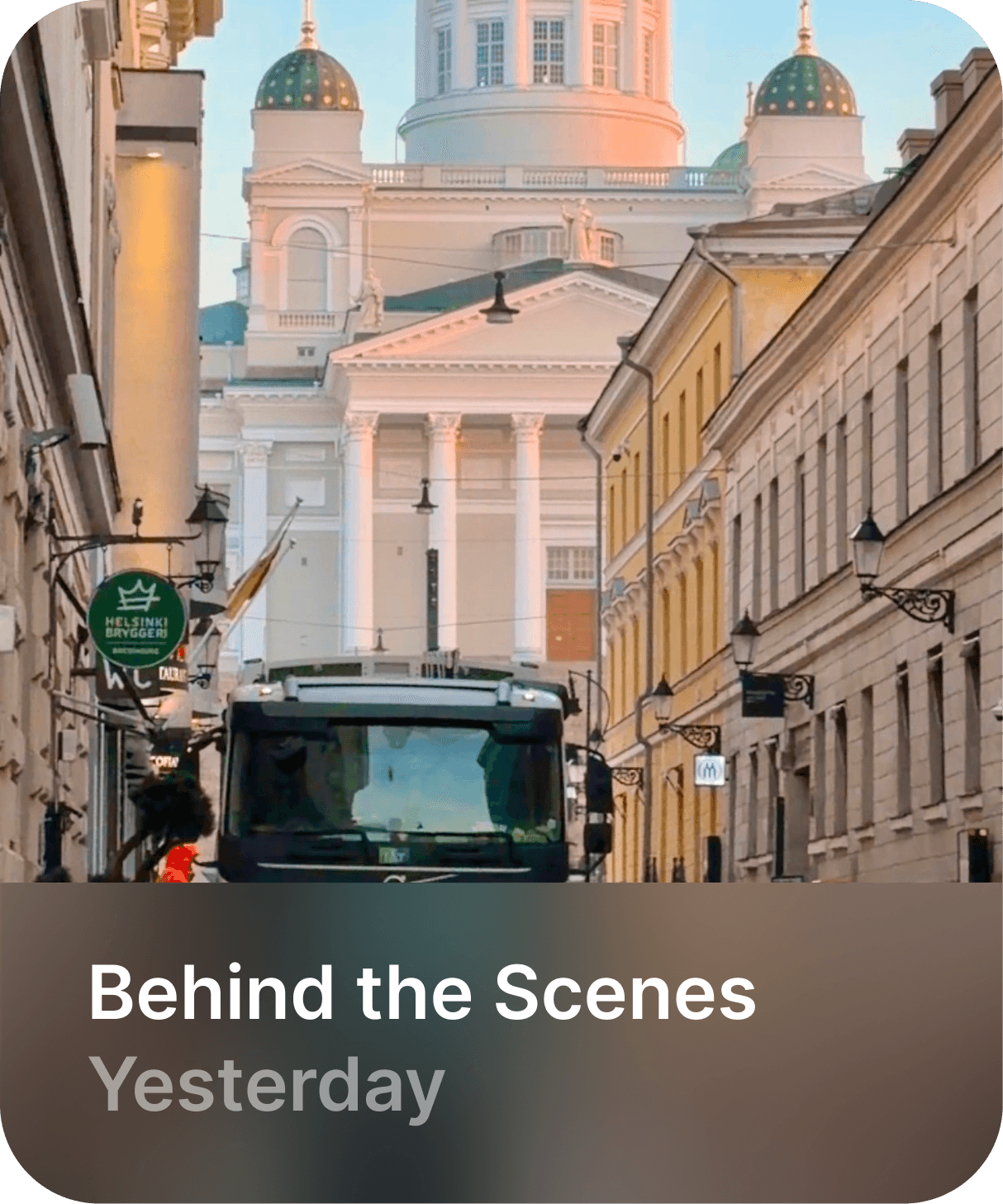 Watch demo - Behind the scenes